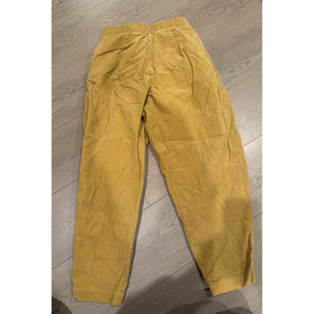 gallego desportes corduroy pants Yellow Size Small France Cotton - Picture 4 of 4